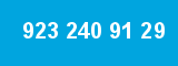 923 240 91 29 923 240 91 29